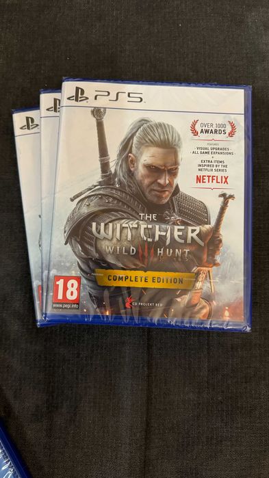чисто нова The Witcher 3: Wild Hunt Complete Edition за PS5