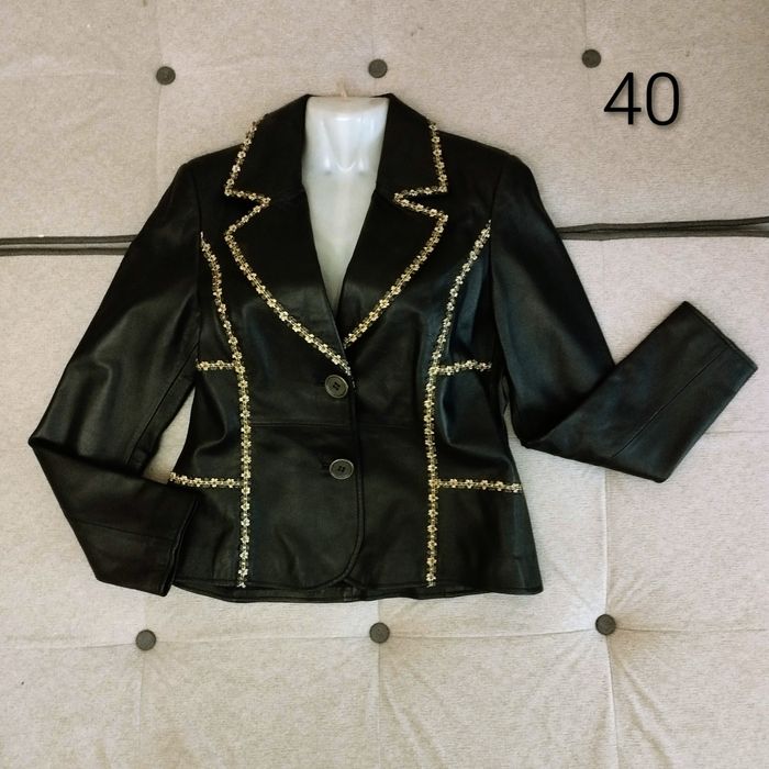 Куртки кожаные Италия