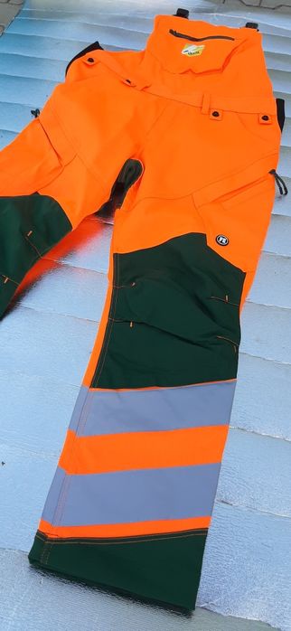 Pantaloni  bretele   reflectorizanti