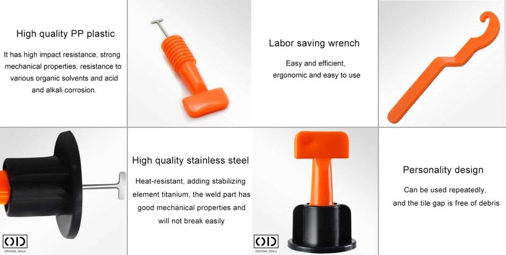 Distantiere autonivelare filet gresie faianta reutilizabile 26 buc Noi