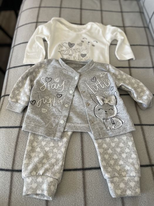 Комплект за бебе от 3 части 0-3