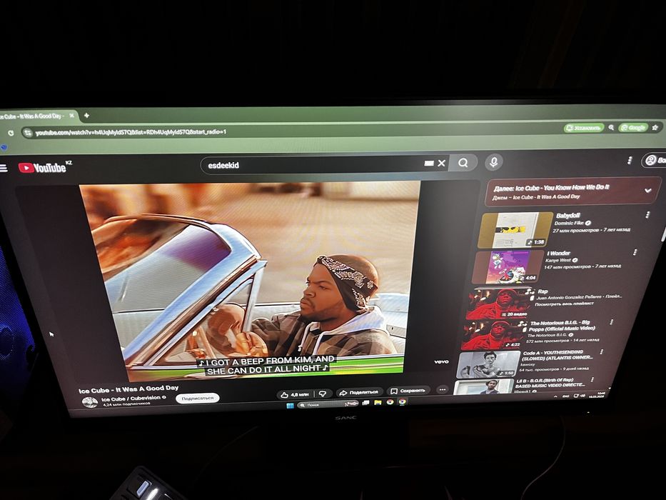 Монитор 24.5" Sanc M2563VTB 300Hz