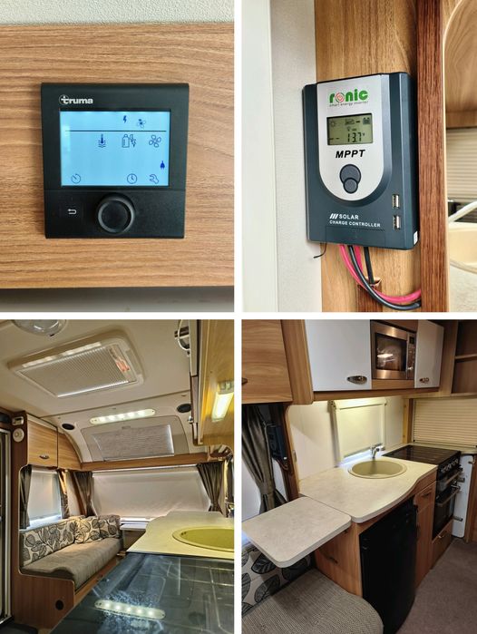 Rulota Swift S-Line 2014, echipat offcamping, inmatriculata.