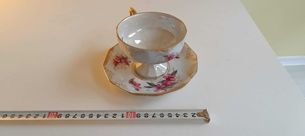 Винтиж чаша с чинийка