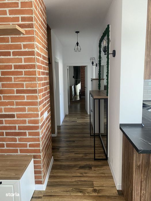 Apartament 3 camere, 68mp + 15mp terasa, bloc nou, centru Borhanci