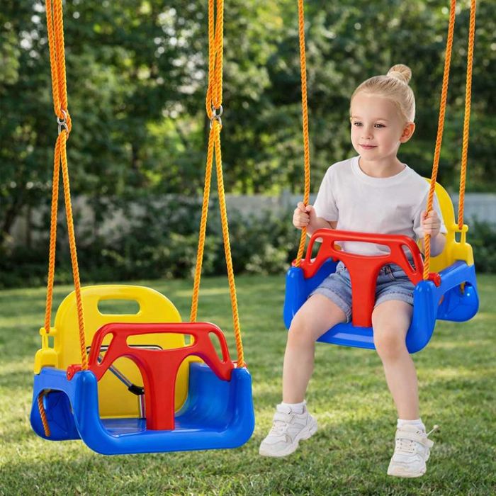 Детска люлка с облегалка 3 в 1 - максимална безопасност и комфорт