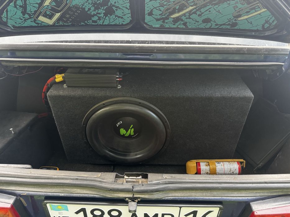 Сабвуфер+усилитель+короб+LTO