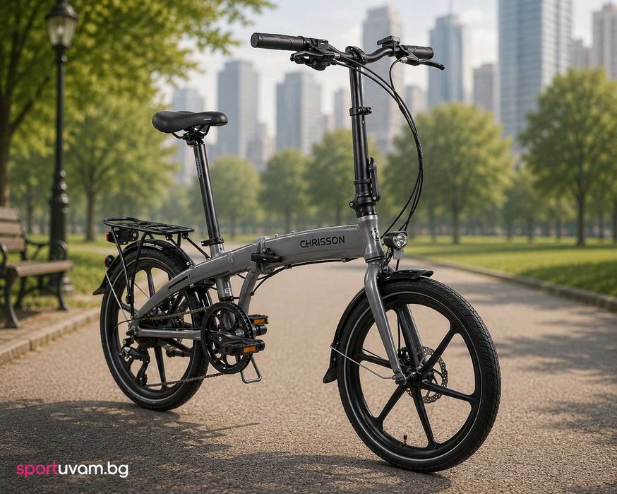 Сгъваем велосипед Chrisson E-Folder 20 Light Lilac Shimano 20"