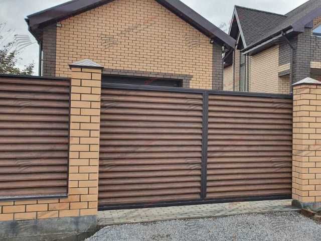 Забор жалюзи еврозабор