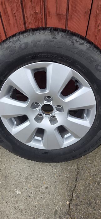 Vand set 4 jante aluminiu R16 AUDI + anvelope