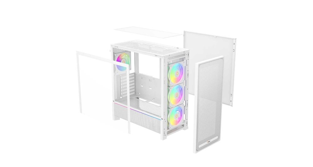 \ Корпус Ocypus Delta C70 WH ARGB