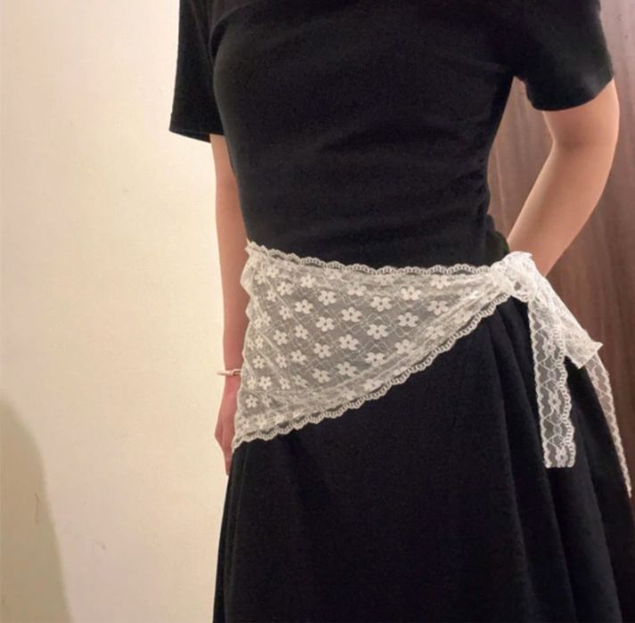 Баска полиэстер 120 см белый