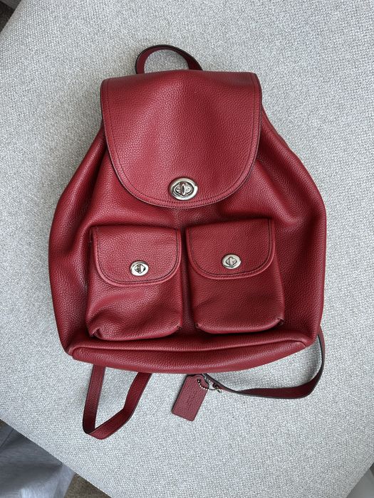 Раница Coach натурална кожа