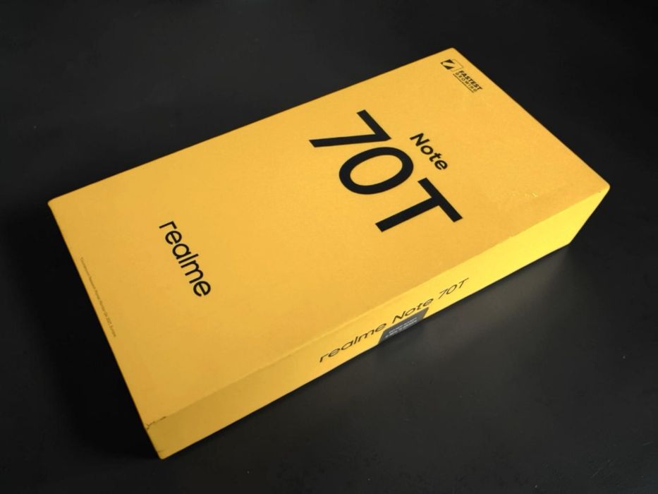 НОВ! Realme Note 70T 64GB 4RAM Black Гаранция!