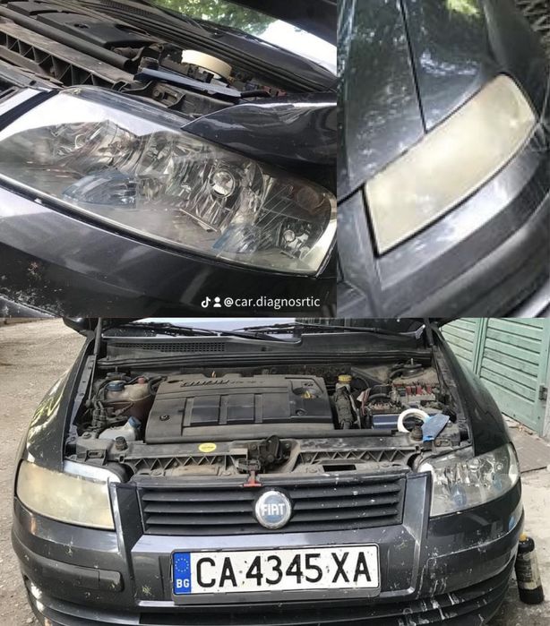 Диагностика на атомобили VAG/ Полиране на фарове