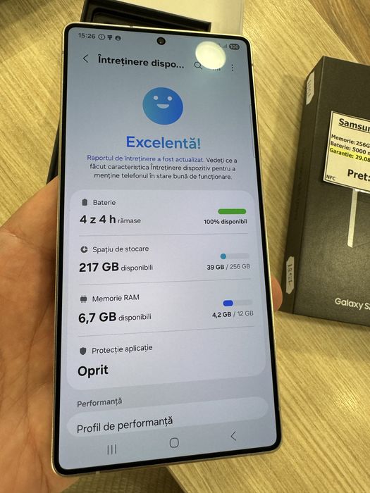 Samsung S25 Ultra, 12GB RAM, 512GB, 5G baterie 100% garantie