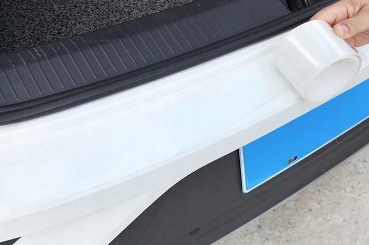 защитно тиксо за прагове на автомобил, прозрачно, 5мх5см amio ...