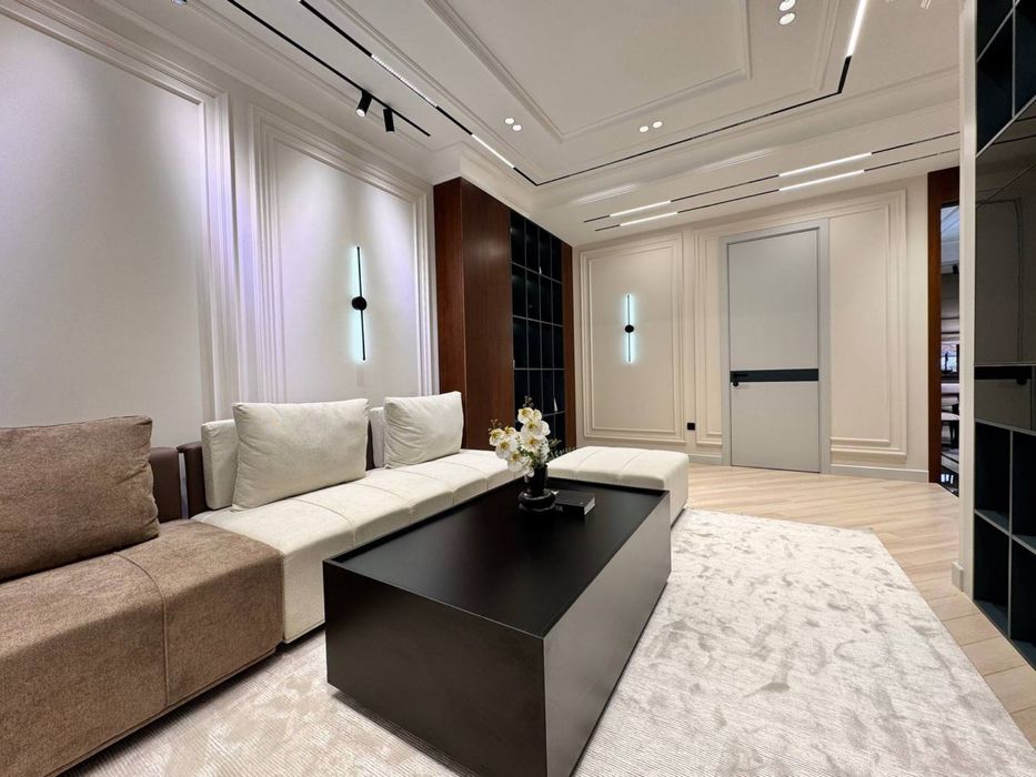 3/3/6 82м2 ЖК Дархан Парк Тельмана кирпич мебель техника