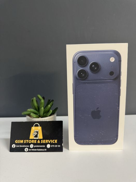 Iphone 17 Pro Blue 256GB Nou Sigilat 2 ani Garantie Gsm Store&Service
