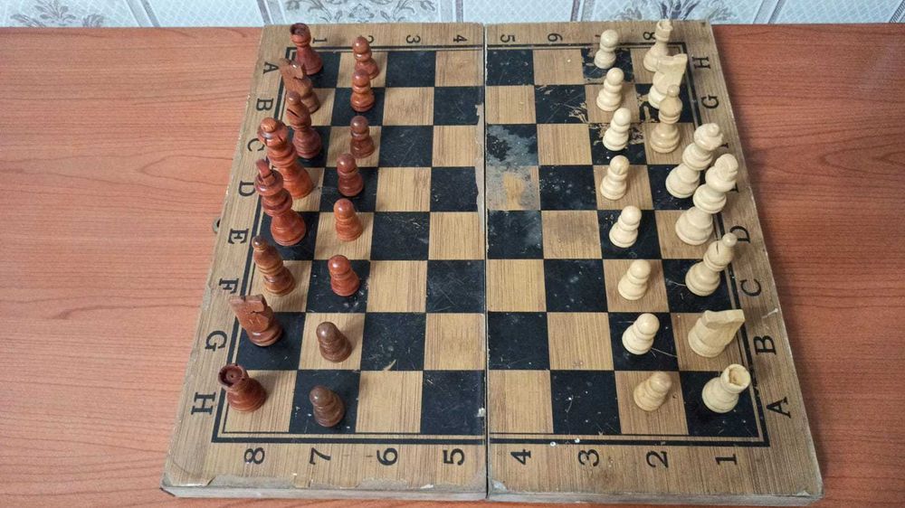 Шахматы деревянные и магнитные