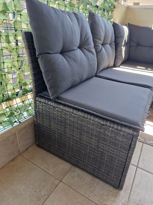 Градински комплект от 4 части полиратан