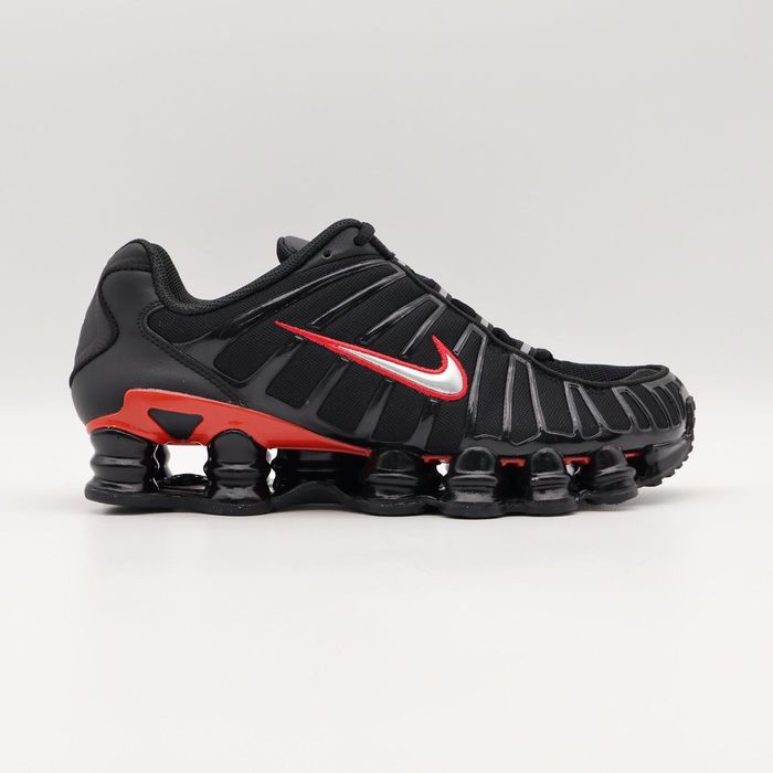 !НОВИ! Nike Shox TL | Black/Red | + КУТИЯ