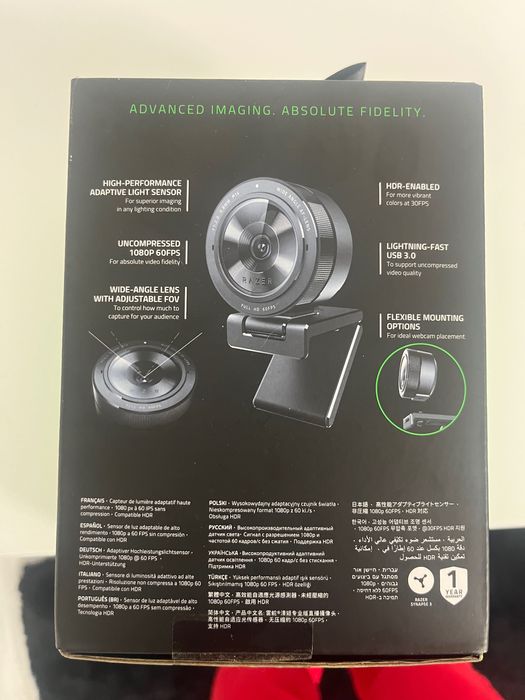 Webcam razer kiyo pro