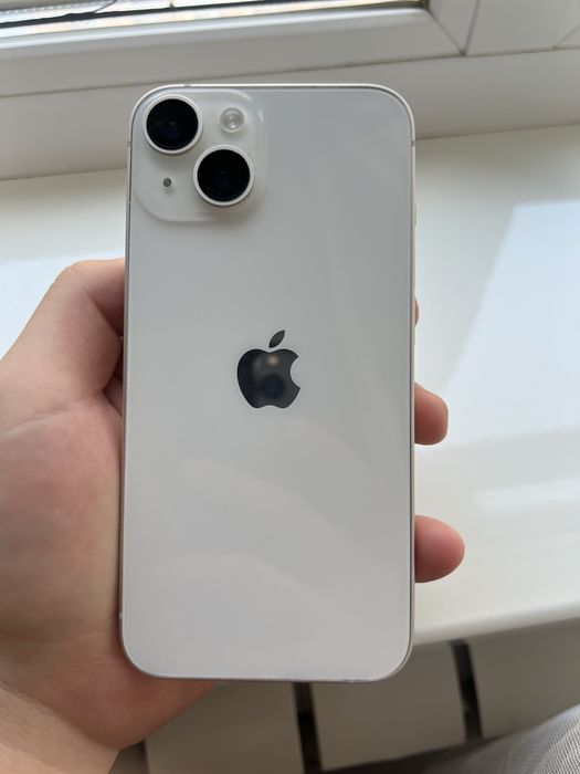 Продам iPhone 14, 128 ГБ, белый цвет