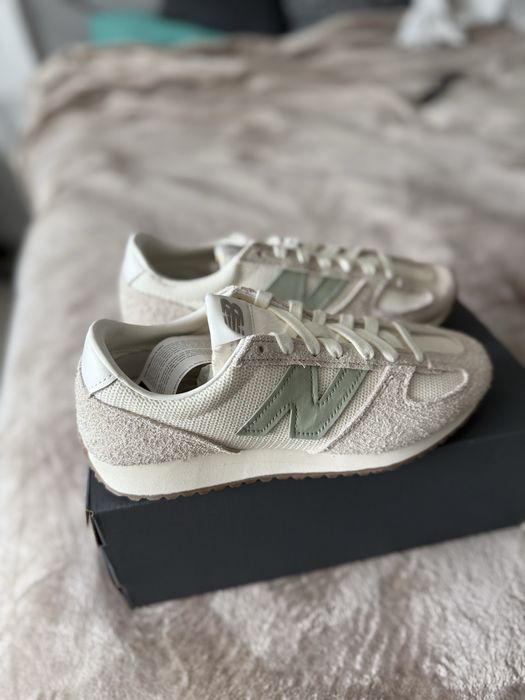 New Balance 471 alb cu logo verde marimea 38 noi originali