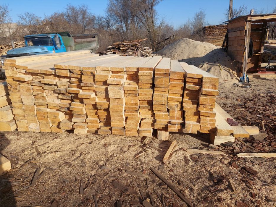 Доски обрезной не обрезной