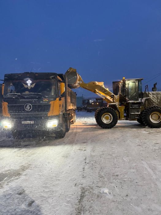 Вывоз снега.