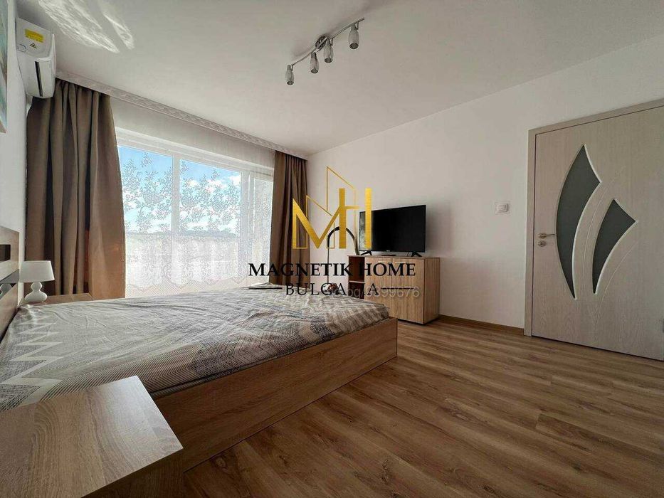 Чисто нов изцяло ЮЖЕН тристаен апартамент с гледка към парк ”Велека”