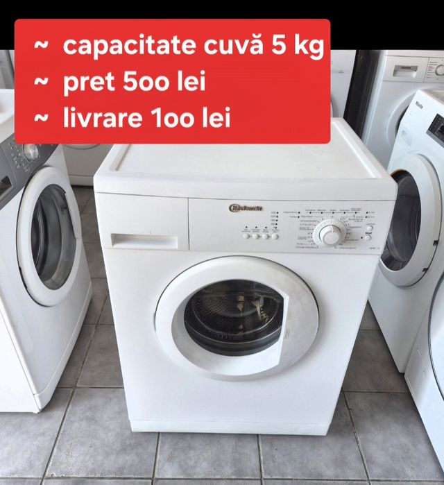 Masini de spalat rufe Import Germania  wa plus 60122