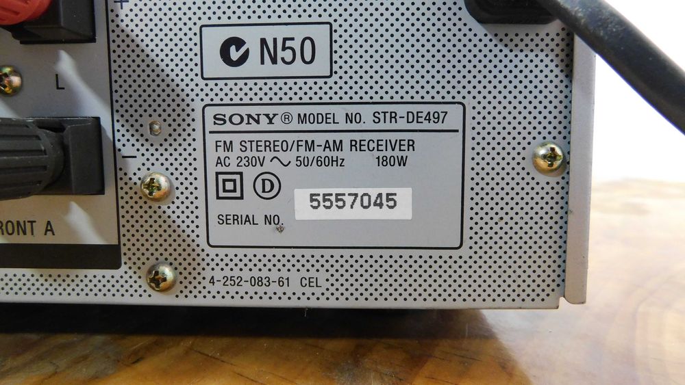 statie / amplificator sony str de497