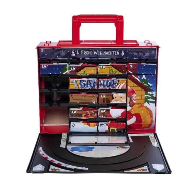 Dickie Адвент Коледен Календар с 24 изненади Santa's Garage