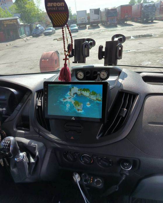 Navigatie android Ford Transit Waze YouTube GPS