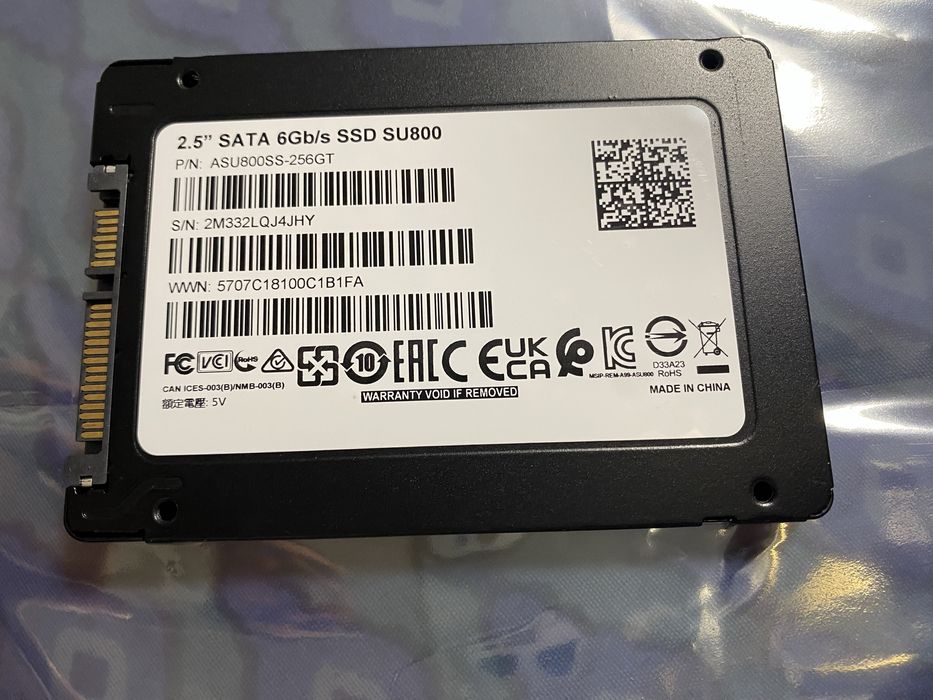 Hard Disk SSD sata 256Gb ADATA  SU800 6Gb/s 2.5”