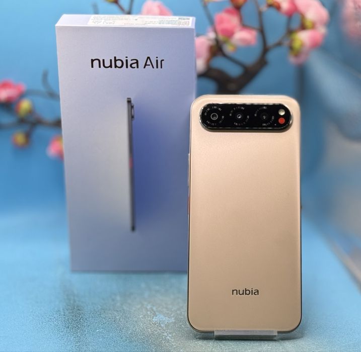 Смартфон ZTE nubia AIR, Dual SIM, 8GB, 256GB, 5G, Titanium Desert