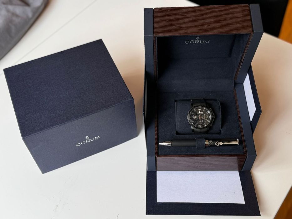 Продавам мъжки часовник Corum Admiral's Cup Black Challenge 44 Limited