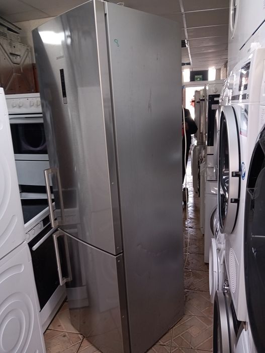 Иноксов комбиниран хладилник с фризе Siemens No Frost A+++ 2г.Гаранция