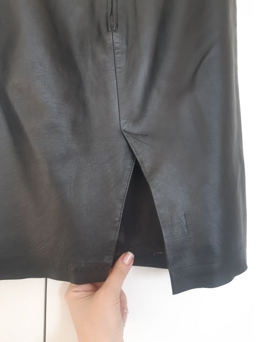 Fusta din piele naturala eleganta