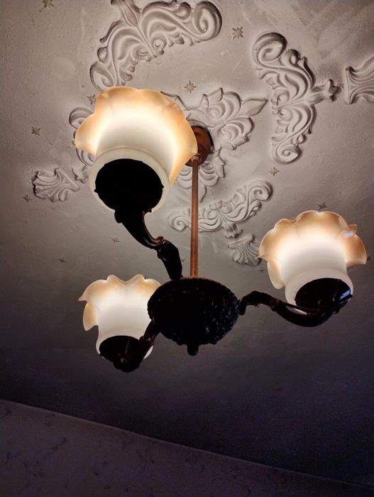 Красив  Ретро  абажур