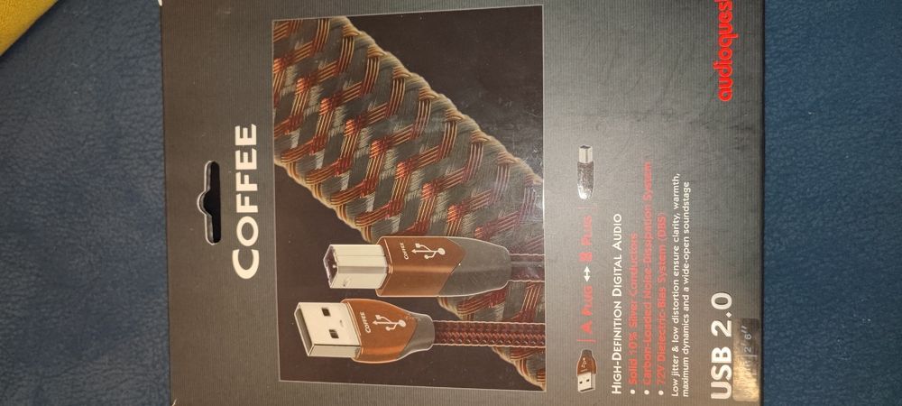 Audioquest Coffee USB A to B 0.75