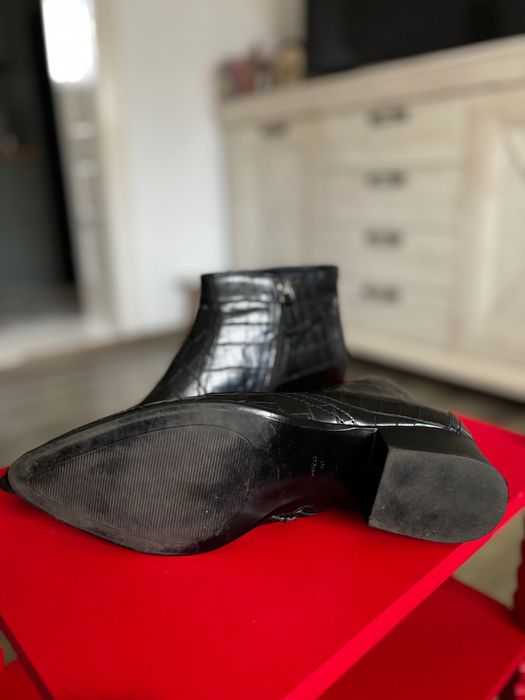 Botine MANGO imitație piele