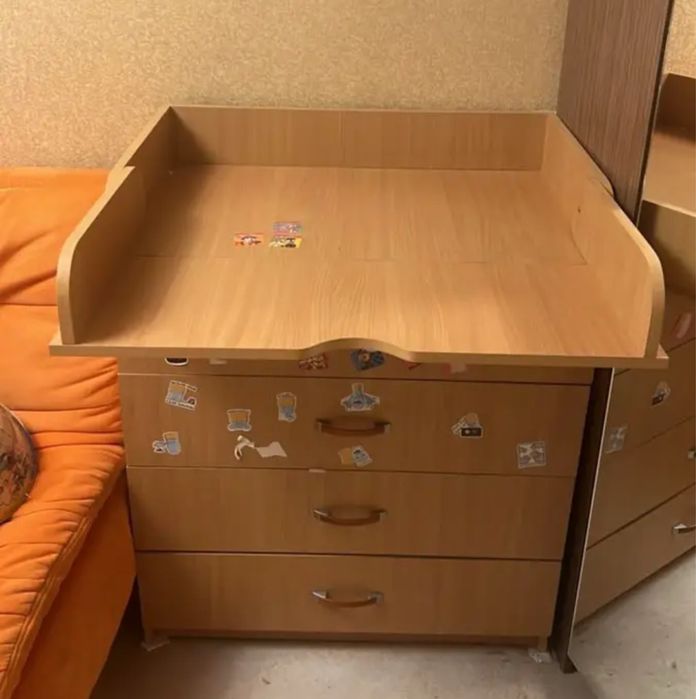 Комод с пелинальной доской