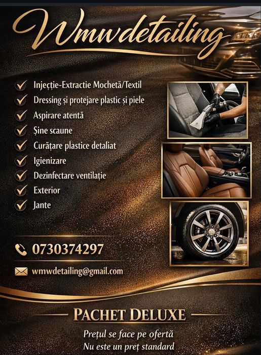 Servicii profesionale wmwdetailing Pantelimon