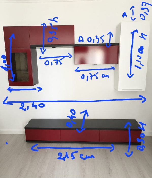 Mobila mdf living