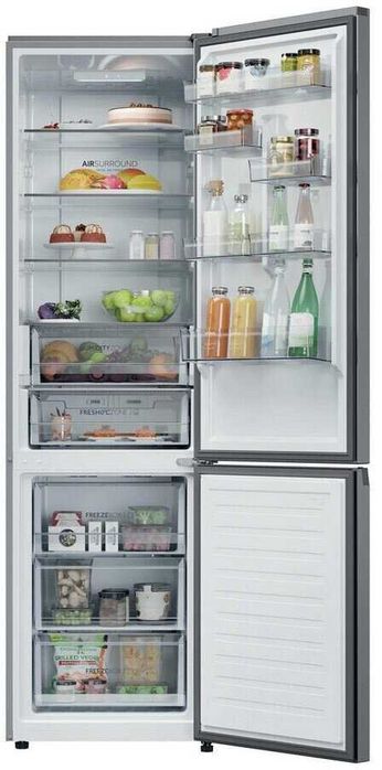 Хладилник с фризер HAIER HDPR1620ANPK 205см.