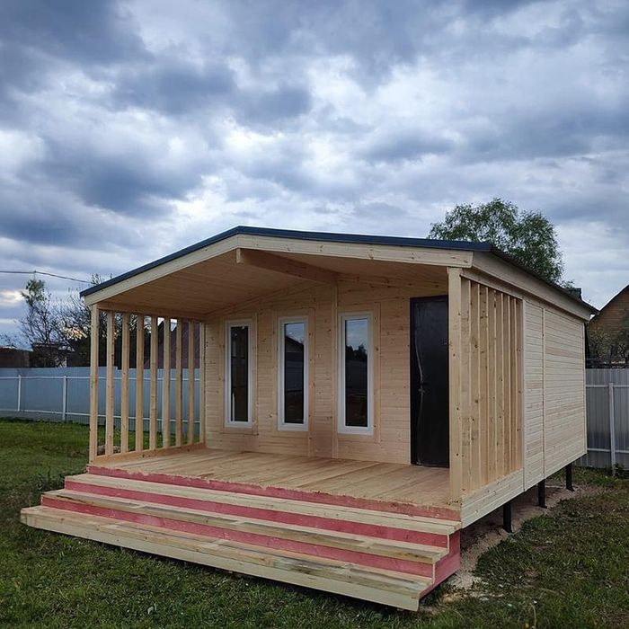 Каркасные дачные дома, веранды , комнаты