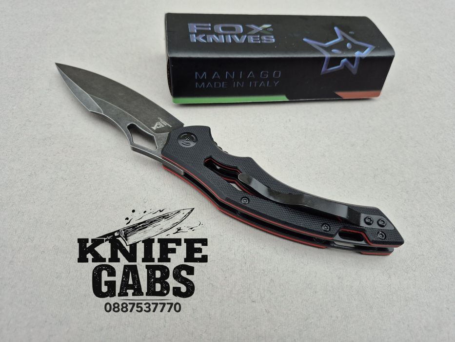 Сгъваем нож FOX KNIFE ANSO FX33,дръжка двуцетен G10